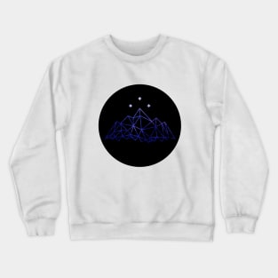 The night court - space outline Crewneck Sweatshirt